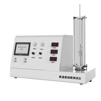 Tester per indice di ossigeno limitato/limitante ISO 4589-2, tester per indice di ossigeno ad alta temperatura ISO 4589-3