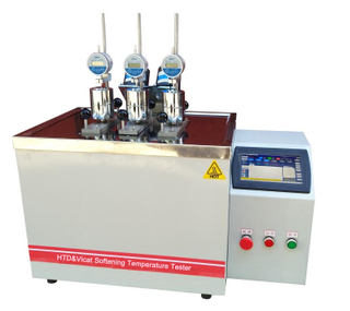 Tester di temperatura di ammorbidimento HTD e VICAT, ISO 75, ASTM D648